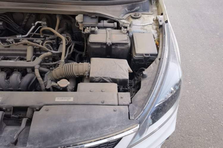 Used Kia K2 2017 Sedan 1.4L Automatic GLS Engine Bay Left