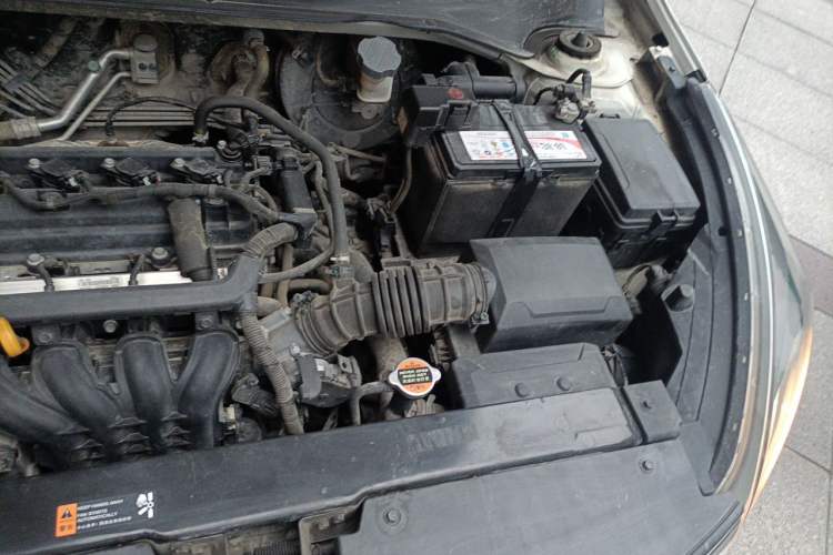 Used Kia K2 2017 Sedan 1.4L Automatic GLS Engine Bay Left