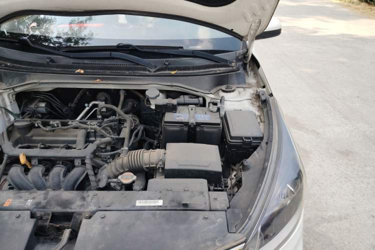 Used Kia K2 2017 Sedan 1.4L Automatic GLS Engine Bay Left