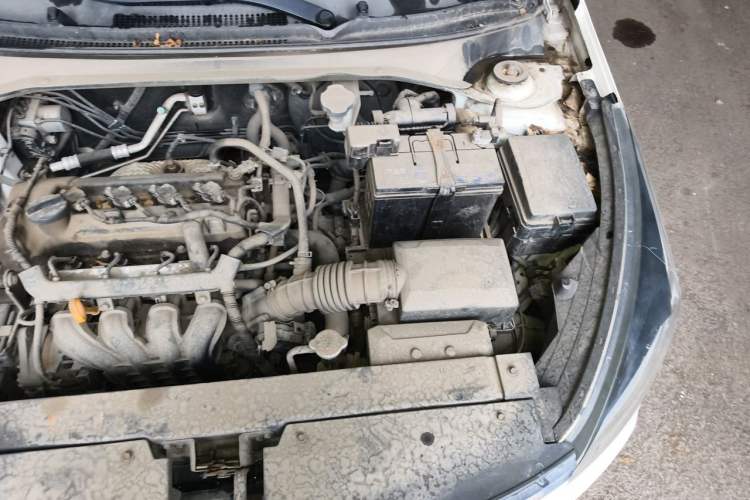 Used Kia K2 2017 Sedan 1.4L Automatic GLS Engine Bay Left