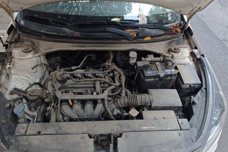 Used Kia K2 2017 Sedan 1.4L Automatic GLS Engine Bay Left