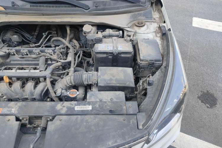 Used Kia K2 2017 Sedan 1.4L Automatic Transmission 15th Anniversary Special Edition GLS Engine Bay Left