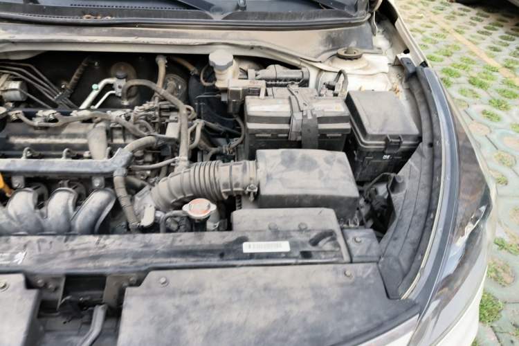 Used Kia K2 2017 Sedan 1.4L Automatic GLS Engine Bay Left