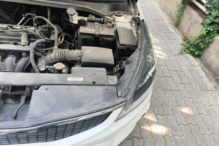 Used Kia K2 2017 Sedan 1.4L Automatic GLS Engine Bay Left