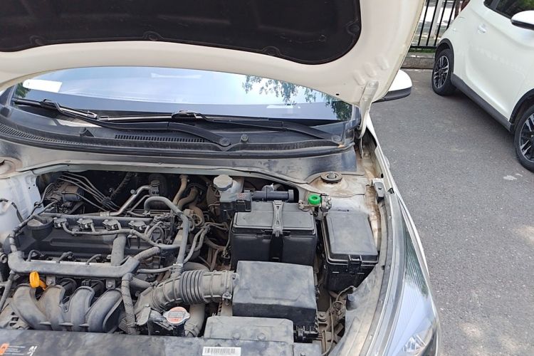 Used Kia K2 2017 Sedan 1.4L Automatic GLS Engine Bay Left