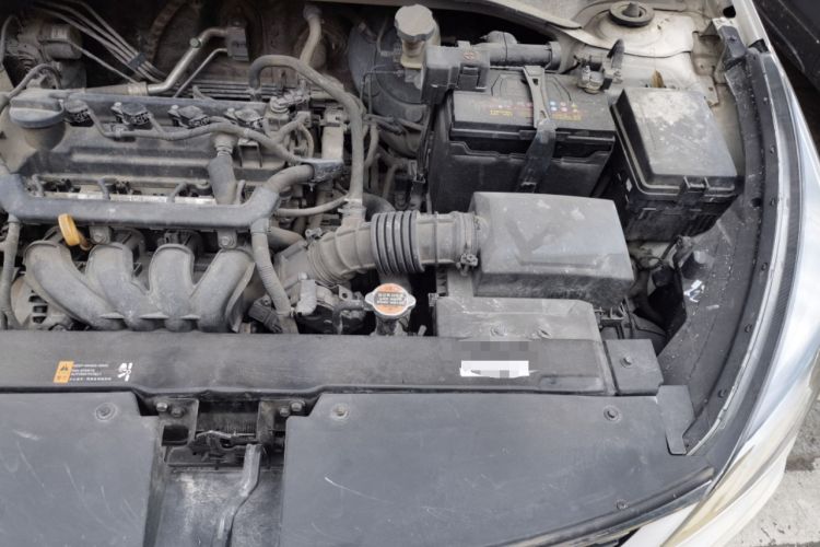 Used Kia K2 2017 Sedan 1.4L Automatic GLS Engine Bay Left