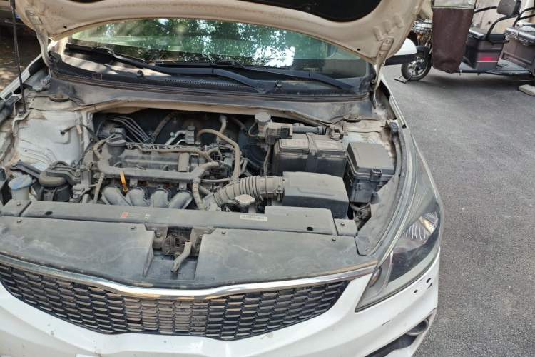 Used Kia K2 2017 Sedan 1.4L Automatic GLS Engine Bay Left