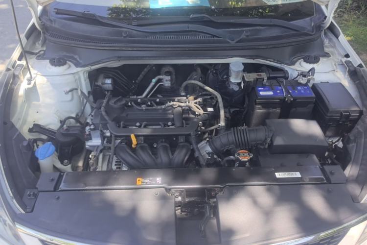 Used Kia K2 2017 Sedan 1.4L Automatic GLS Engine Bay
