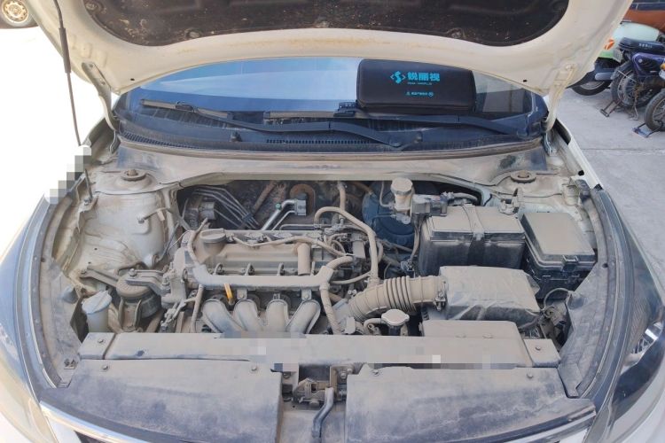 Used Kia K2 2017 Sedan 1.4L Manual Transmission GLS Engine Bay