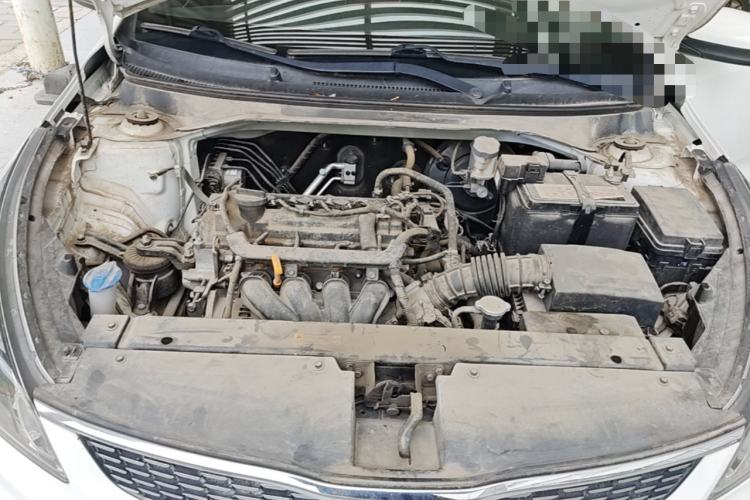 Used Kia K2 2017 Sedan 1.4L Automatic Transmission 15th Anniversary Special Edition GLS Engine Bay