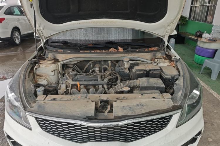 Used Kia K2 2017 Sedan 1.4L Automatic GLS Engine Bay