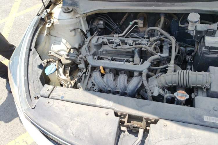 Used Kia K2 2017 Sedan 1.4L Manual Transmission GLS Engine Bay Right