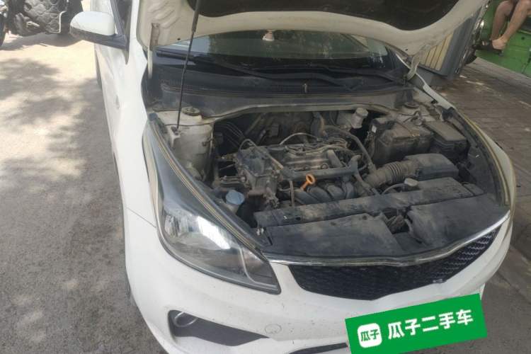 Used Kia K2 2017 Sedan 1.4L Manual Transmission GLS Engine Bay Right