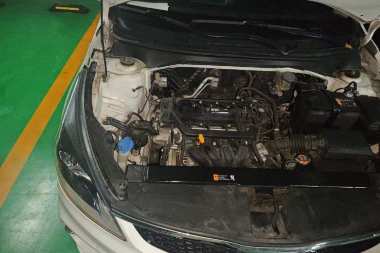 Used Kia K2 2017 Sedan 1.4L Manual Transmission GLS Engine Bay Right