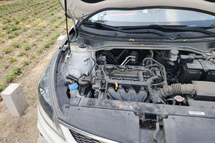 Used Kia K2 2017 Sedan 1.4L Automatic GLS Engine Bay Right