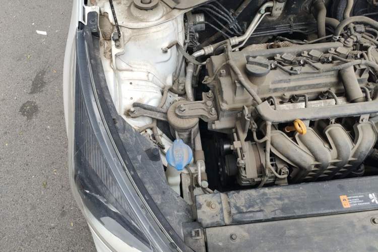 Used Kia K2 2017 Sedan 1.4L Automatic GLS Engine Bay Right