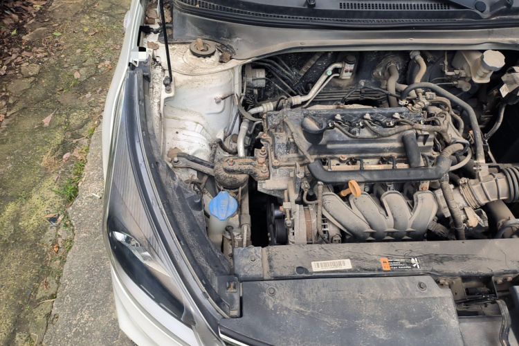 Used Kia K2 2017 Sedan 1.4L Automatic GLS Engine Bay Right