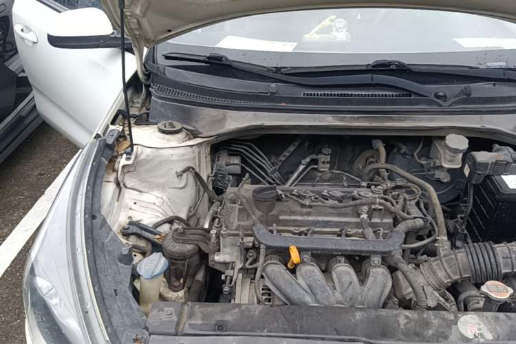 Used Kia K2 2017 Sedan 1.4L Automatic GLS Engine Bay Right