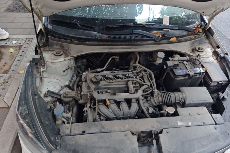 Used Kia K2 2017 Sedan 1.4L Automatic GLS Engine Bay Right