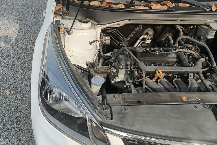 Used Kia K2 2017 Sedan 1.4L Automatic GLS Engine Bay Right