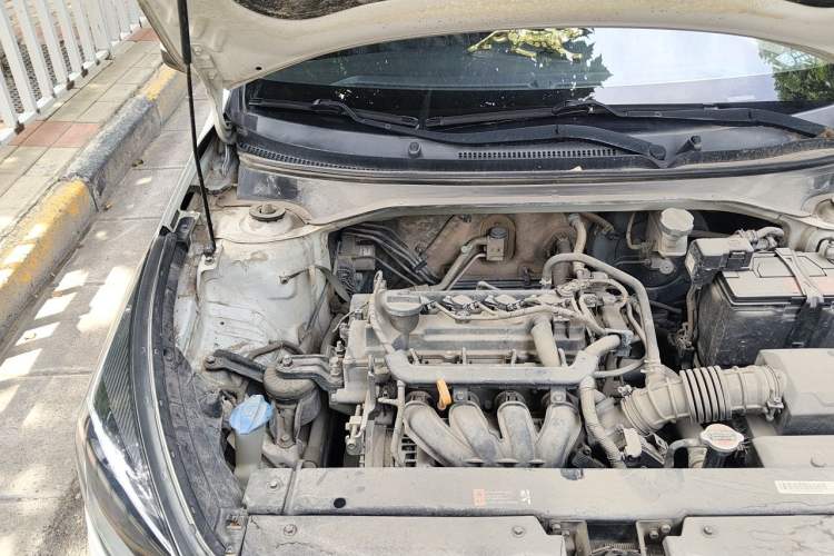 Used Kia K2 2017 Sedan 1.4L Manual Transmission GLS Engine Bay Right