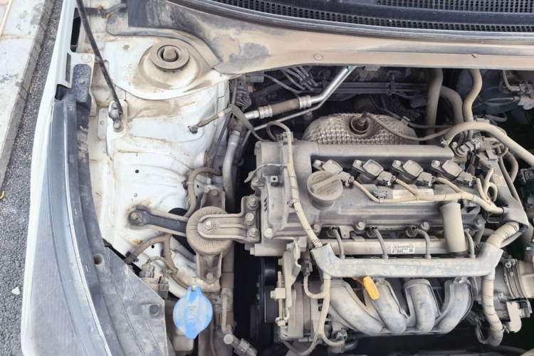 Used Kia K2 2017 Sedan 1.4L Manual Transmission GLS Engine Bay Right