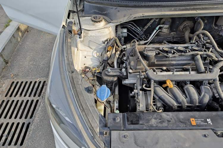 Used Kia K2 2017 Sedan 1.4L Automatic GLS Engine Bay Right