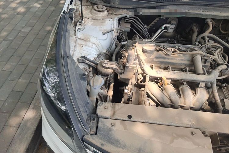 Used Kia K2 2017 Sedan 1.4L Manual Transmission GLS Engine Bay Right