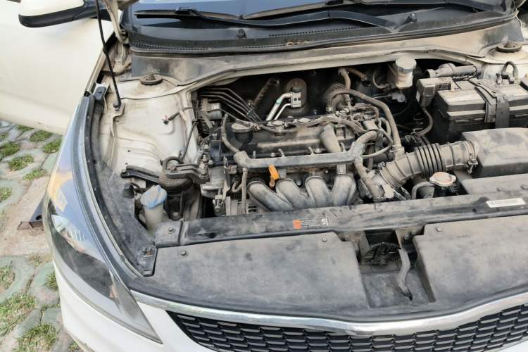 Used Kia K2 2017 Sedan 1.4L Automatic GLS Engine Bay Right