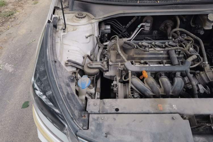 Used Kia K2 2017 Sedan 1.4L Manual Transmission GLS Engine Bay Right