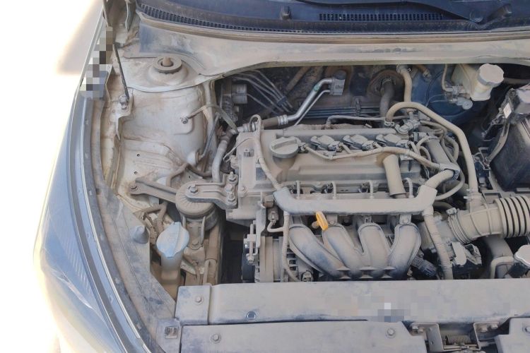 Used Kia K2 2017 Sedan 1.4L Manual Transmission GLS Engine Bay Right