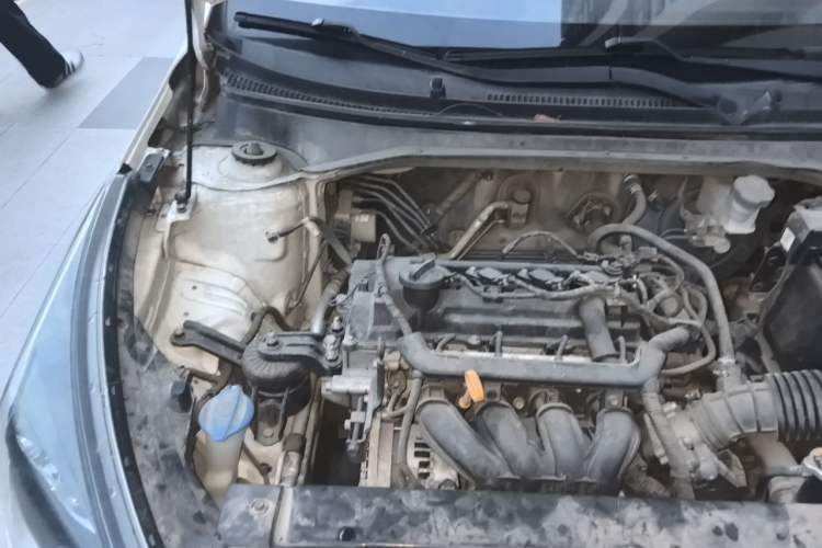 Used Kia K2 2017 Sedan 1.4L Automatic Transmission 15th Anniversary Special Edition GLS Engine Bay Right