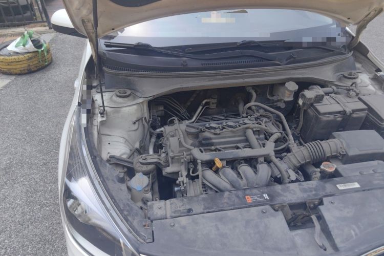 Used Kia K2 2017 Sedan 1.4L Automatic GLS Engine Bay Right