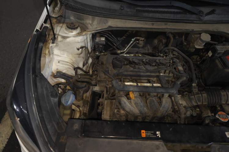 Used Kia K2 2017 Sedan 1.4L Manual Transmission GLS Engine Bay Right