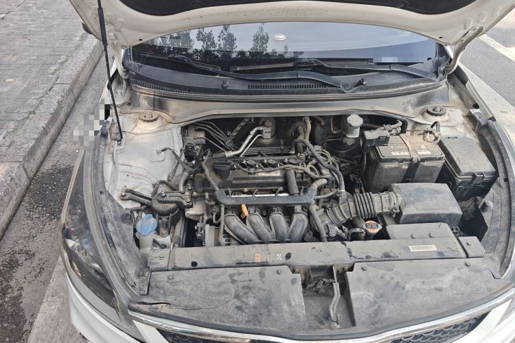 Used Kia K2 2017 Sedan 1.4L Manual Transmission GLS Engine Bay Right