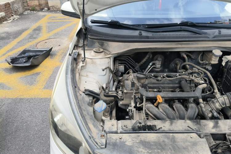 Used Kia K2 2017 Sedan 1.4L Automatic Transmission 15th Anniversary Special Edition GLS Engine Bay Right