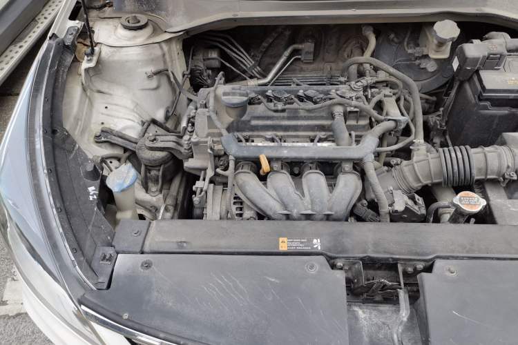 Used Kia K2 2017 Sedan 1.4L Automatic GLS Engine Bay Right