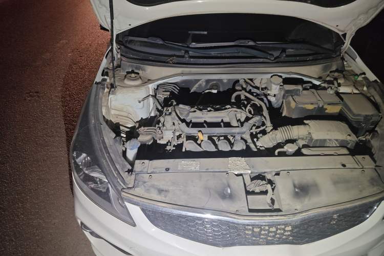 Used Kia K2 2017 Sedan 1.4L Manual Transmission GLS Engine Bay Right
