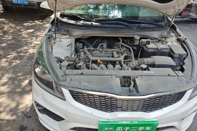 Used Kia K2 2017 Sedan 1.4L Automatic GLS Engine Bay Right