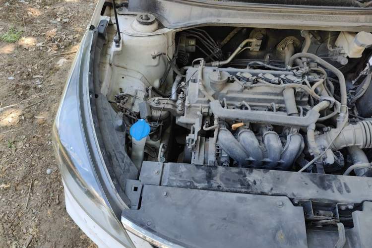 Used Kia K2 2017 Sedan 1.4L Manual Transmission GLS Engine Bay Right