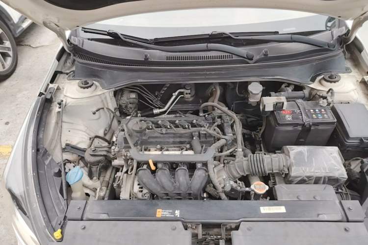 Used Kia K2 2017 Sedan 1.4L Automatic GLS Engine Bay