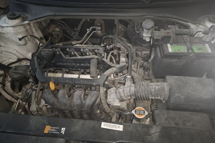 Used Kia K2 2017 Sedan 1.4L Automatic GLS Engine Bay