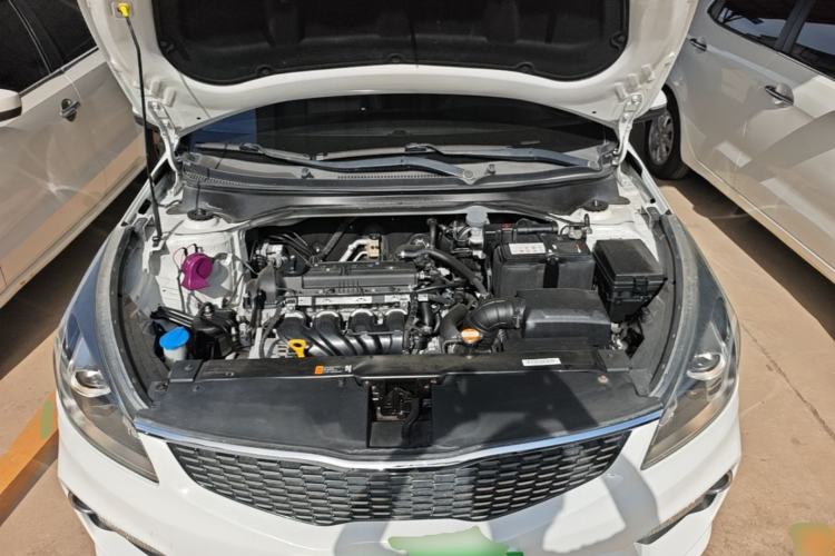 Used Kia K2 2017 Sedan 1.6L AT Premium Engine Bay