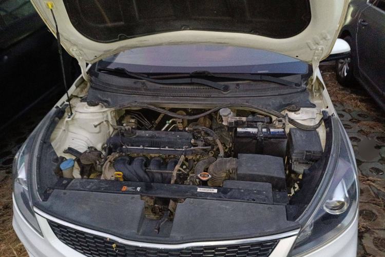 Used Kia K2 2017 Sedan 1.6L AT Premium Engine Bay