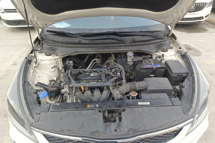 Used Kia K2 2017 Sedan 1.4L Manual Transmission GLS Engine Bay
