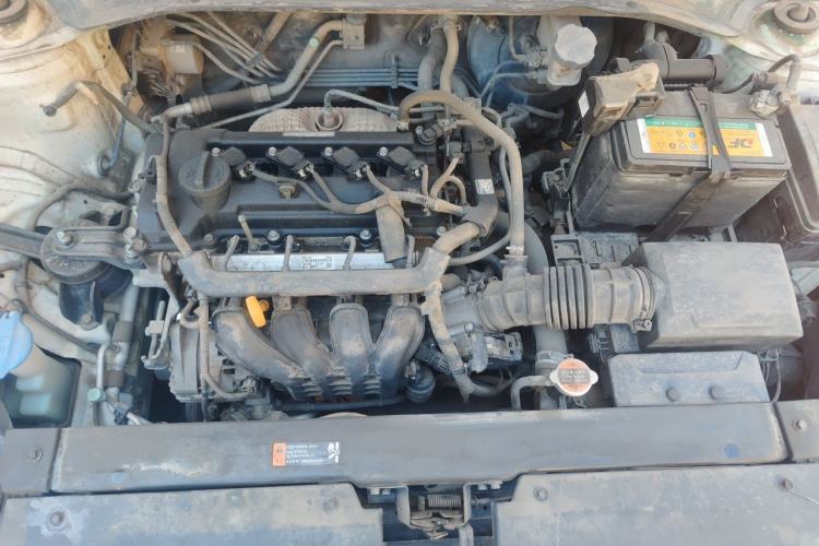 Used Kia K2 2017 Sedan 1.4L Automatic Transmission 15th Anniversary Special Edition GLS Engine Bay