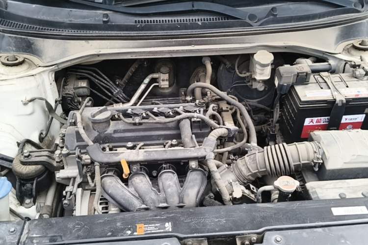 Used Kia K2 2017 Sedan 1.4L Automatic GLS Engine Bay