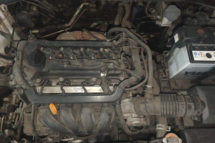 Used Kia K2 2017 Sedan 1.4L Automatic GLS Engine Bay