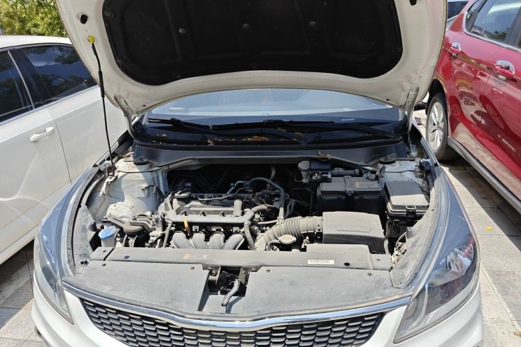Used Kia K2 2017 Sedan 1.4L Automatic GLS Engine Bay