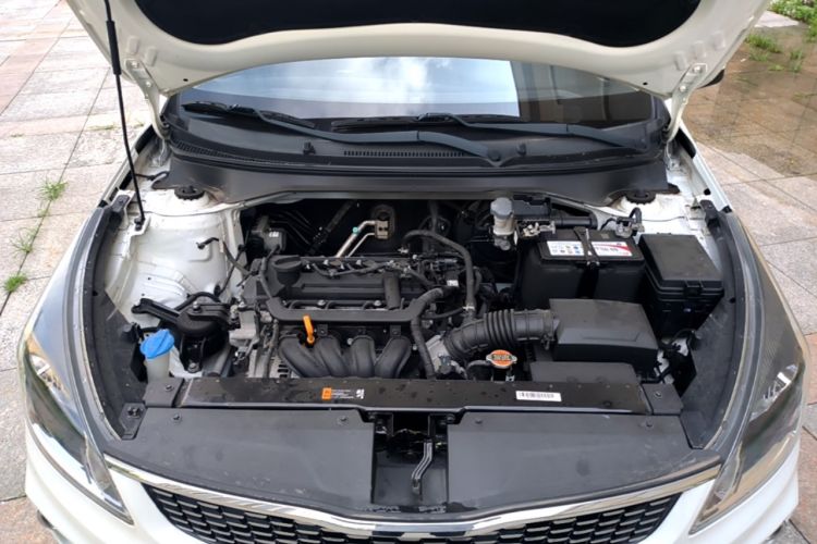 Used Kia K2 2017 Sedan 1.4L Automatic Transmission 15th Anniversary Special Edition GLS Engine Bay